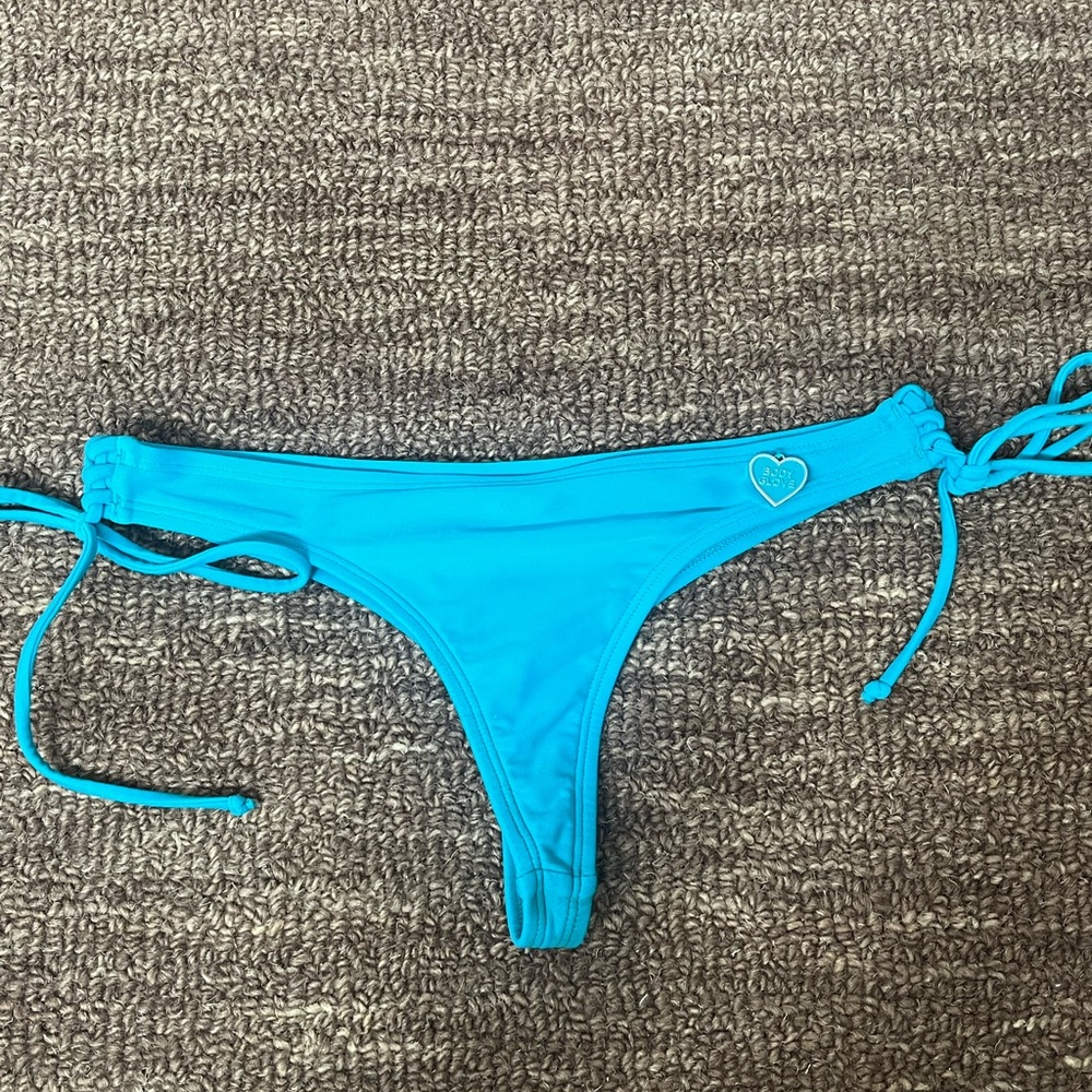 Body Glove Turquoise Side-Tie Bikini Bottom